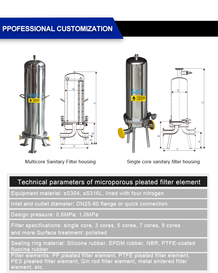 Micron Filter Housing Stainless Steel Filter Housing Manufacturer Micron Filter Housing Stainless Steel Filter Housing Manufacturer