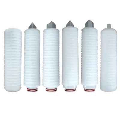 Micro porous membrane pleated filter element11