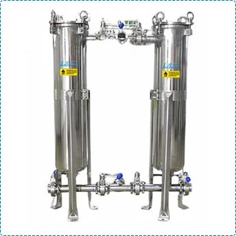 duplex bag filter housing