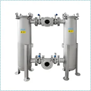 duplex filter housing
