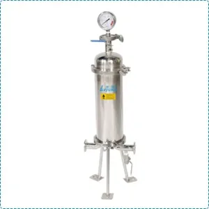 stainless steel sanitary filter housing