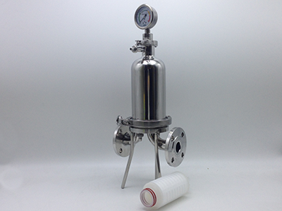 sanitary filter housing stainless