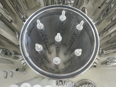 7 cores multi cartridge filter housing