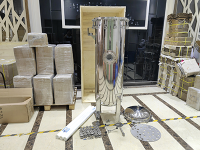 multi cartridge filter housing 2