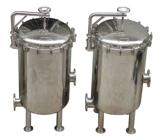 bag filter housing guide
