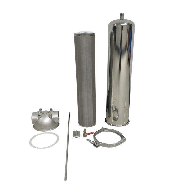 stainless steel whole house filter housing