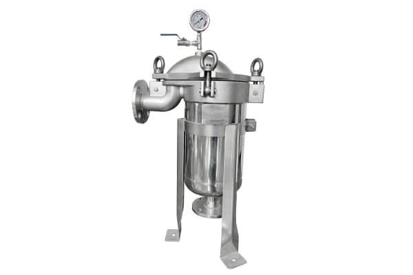 stainless steel bag filter housing