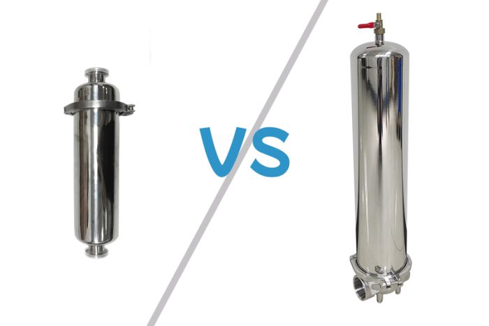 10 inch vs 20 inch stainless steel water filter