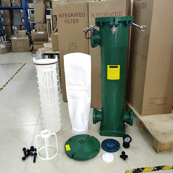 PVDF bag filter housing 2