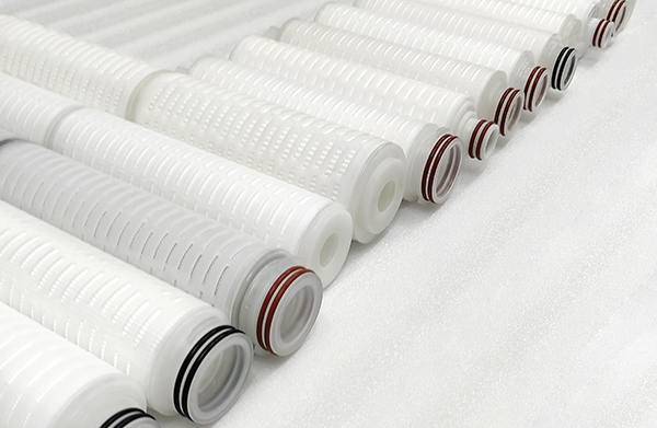 pleated filter cartridge connector