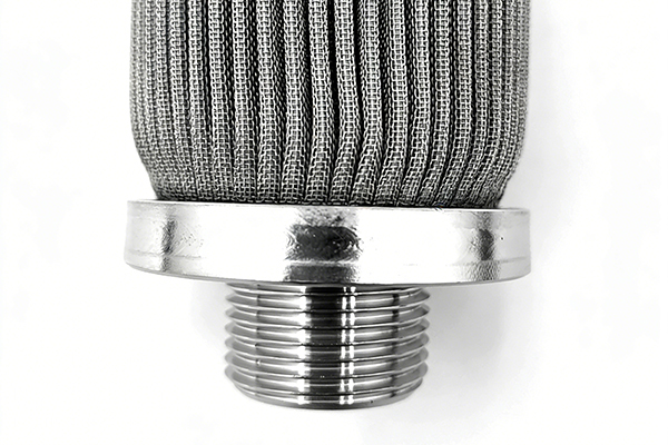 Sintered Pleated Filter Cylinder